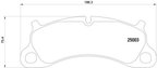 Pagid 355019731 Disc Brake Pad Set - Front - view 4