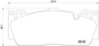 Pagid 355019991 Disc Brake Pad Set - Front - view 4