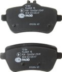 Pagid 355020471 Disc Brake Pad Set - Rear - view 2