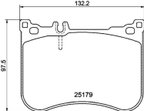 Pagid 355021211 Disc Brake Pad Set - Front - view 2