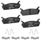 Pagid 355033011 Disc Brake Pad Set - Rear - view 1