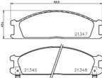 Pagid 355033091 Disc Brake Pad Set - Front - view 2