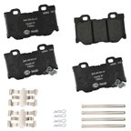 Pagid 355033471 Disc Brake Pad Set - Rear - view 1