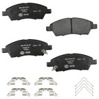 Pagid 355033501 Disc Brake Pad Set - Front - view 1