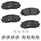 Pagid 355034221 Disc Brake Pad Set - Front - view 1