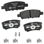 Pagid 355035411 Disc Brake Pad Set - Rear - view 1