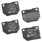 Pagid 355035521 Disc Brake Pad Set - Rear - view 1