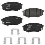 Pagid 355036191 Disc Brake Pad Set - Front - view 1