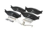 Pagid 355046231 Disc Brake Pad Set - Rear - view 1