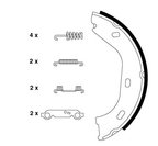 Pagid 355050001 Parking Brake Shoe Set - Rear - view 3