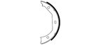 Pagid 355050381 Parking Brake Shoe Set - Rear - view 3