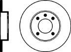 Pagid 355100051 Disc Brake Rotor - Rear - view 1