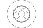 Pagid 355111081 Disc Brake Rotor - Front - view 1