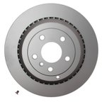 Pagid 355113232 Disc Brake Rotor - Rear - view 2