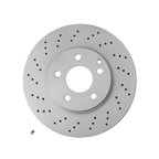Pagid 355122582 Disc Brake Rotor - Front - view 2