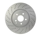 Pagid 355122692 Disc Brake Rotor - Front - view 1