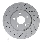 Pagid 355122942 Disc Brake Rotor - Front - view 2