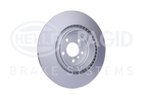 Pagid 355125091 Disc Brake Rotor - Rear - view 2