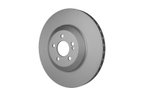 Pagid 355134641 Disc Brake Rotor - Rear - view 1