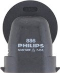 Phillips 886B1 Fog Light Bulb - Front, High Beam, High Beam and Low Beam or Low Beam - view 7