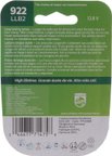 Phillips 922LLB2 License Plate Light Bulb - view 7