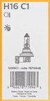 Phillips H16C1 Fog Light Bulb - Front or Rear - view 7