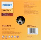 Phillips H6024C1 Headlight Bulb - High Beam and Low Beam - view 7