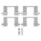 DuraGo BP1806C Disc Brake Pad Set - Rear - view 3