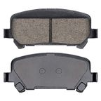 DuraGo BP1806C Disc Brake Pad Set - Rear - view 4