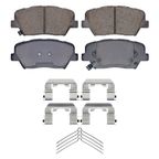 DuraGo BP1815C Disc Brake Pad Set - Front - view 1