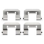 DuraGo BP1844C Disc Brake Pad Set - Front - view 3