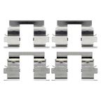 DuraGo BP1857C Disc Brake Pad Set - Rear - view 3