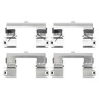 DuraGo BP1886C Disc Brake Pad Set - Front - view 3