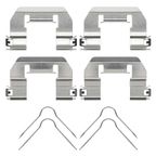 DuraGo BP1914C Disc Brake Pad Set - Rear - view 3