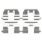 DuraGo BP1921C Disc Brake Pad Set - Rear - view 3