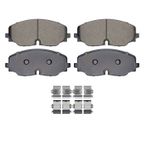 DuraGo BP2074C Disc Brake Pad Set - Front - view 1