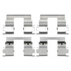 DuraGo BP2374C Disc Brake Pad Set - Rear - view 3