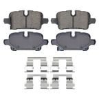 DuraGo BP2374C Disc Brake Pad Set - Rear - view 1
