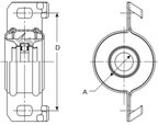 BGMG 211750-1X Drive Shaft Center Support Bearing - view 3