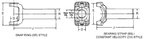 BGMG 3-3-6321X Drive Shaft Transmission Slip Yoke - Rear Driveshaft at Transmission - view 4