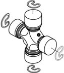 BGMG 5-174X Universal Joint - Rear Driveshaft at Transmission - view 3