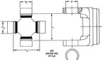 BGMG 5-3228X Universal Joint - view 7