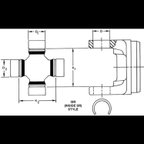 BGMG 5-3228X Universal Joint - view 5