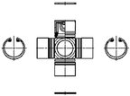 Dana Spicer 7687200600160 Universal Joint - view 3