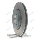 DVJX 14-34210 Disc Brake Rotor - Front - view 2