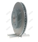 DVJX 14-5386 Disc Brake Rotor - Front - view 2