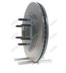 DVJX 14-54107 Disc Brake Rotor - Front - view 2