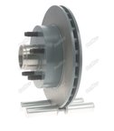 DVJX 14-5447 Disc Brake Rotor - Front - view 2