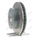 DVJX 14-55015 Disc Brake Rotor - Front - view 2