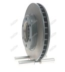 DVJX 14-5522 Disc Brake Rotor - Front - view 2